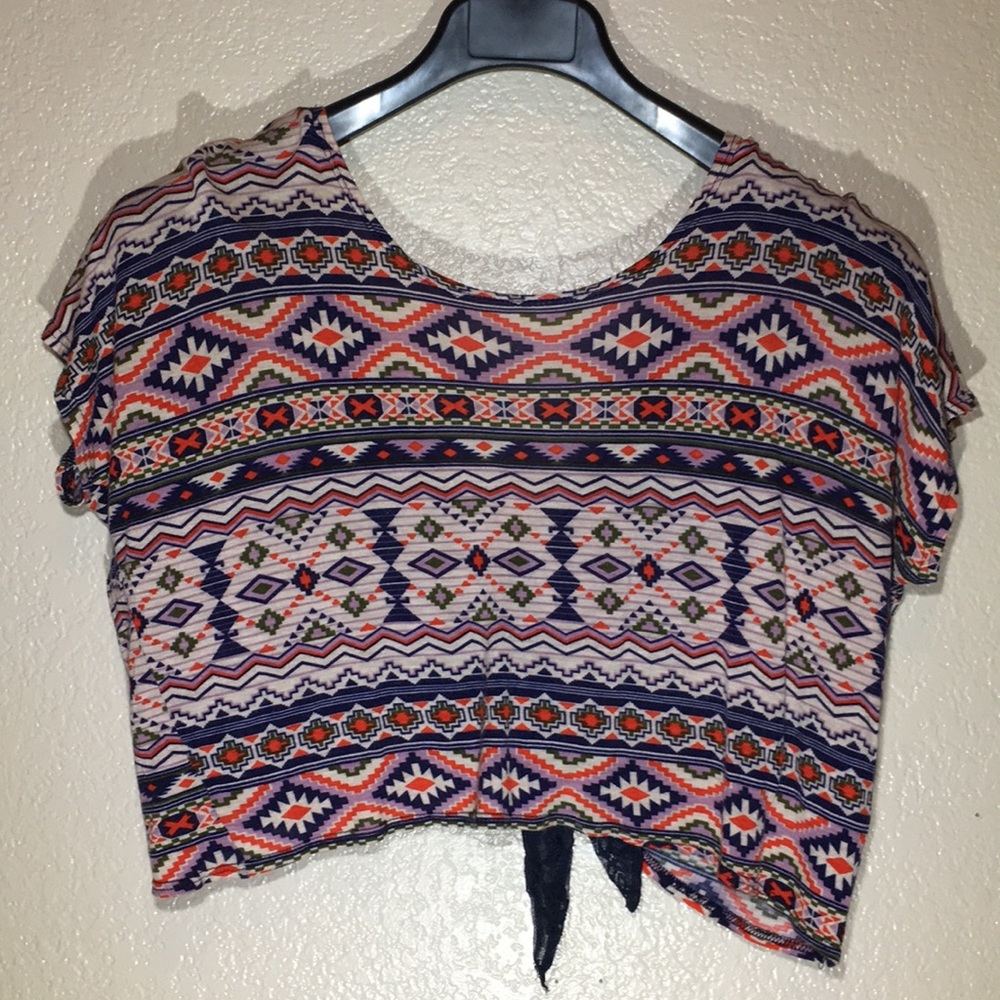 Butterfly Back Crop Top